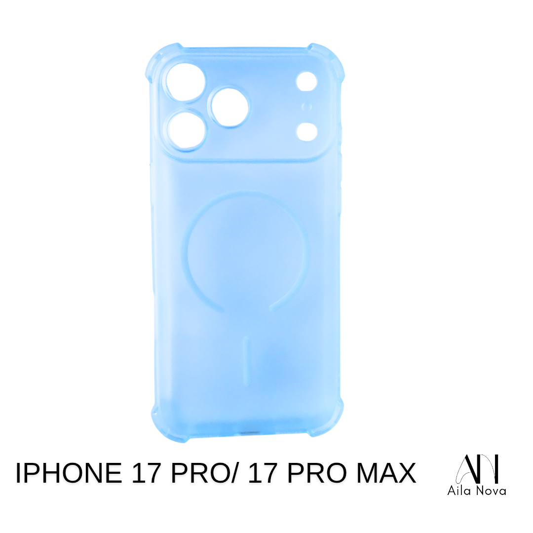 Funda MagSafe AntiShock iPhone 17 PRO | Lila | Celeste