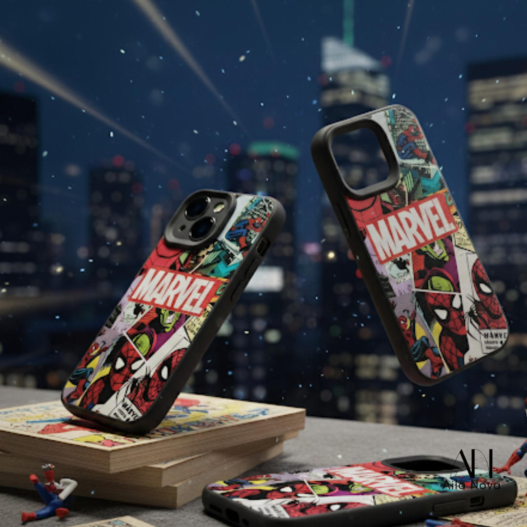 Funda Marvel para iPhone 15 – Diseño Exclusivo SPIDERMAN