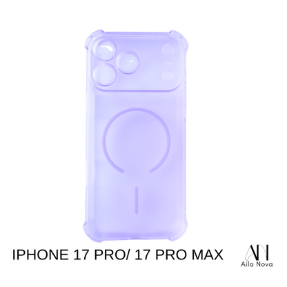 Funda MagSafe AntiShock iPhone 17 PRO | Lila | Celeste