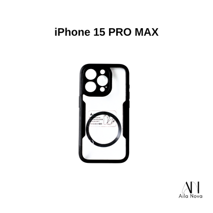 Funda 360° con Aro Magnético – iPhone 15 PRO MAX
Máxima Protección | Compatibilidad MagSafe | Negro | Azul
