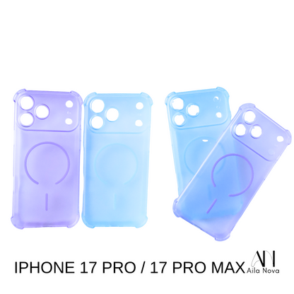 Funda MagSafe AntiShock iPhone 17 PRO | Lila | Celeste